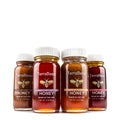 TerraBees: Power Four - Organic Infused Raw Honey Variety Pack